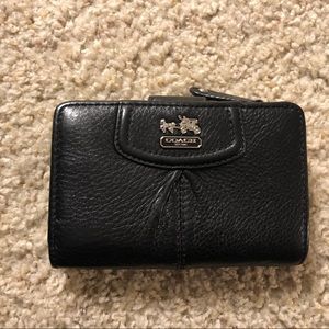Coach leather wallet.